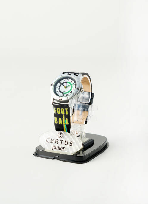 Montre noir CERTUS pour garçon