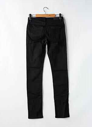 Pantalon slim stretch taille normale noir ONE STEP femme