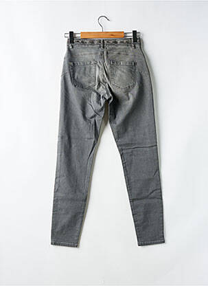 Jeans coupe slim stretch taille normale gris ONE STEP femme