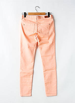 Pantalon slim stretch taille normale orange ONE STEP femme