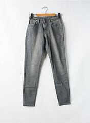 Jeans coupe slim gris ONE STEP pour femme seconde vue