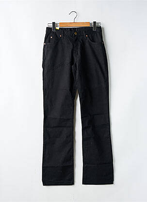 Pantalon droit stretch taille normale noir LEE homme