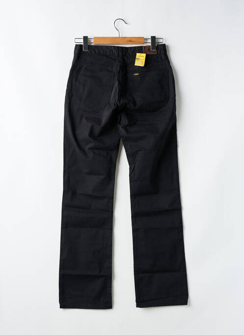 Pantalon droit noir LEE pour homme