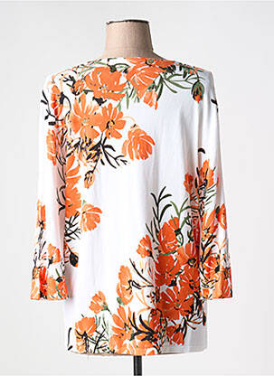 T-shirt manches longues manches longues blanc PAPAREIL femme