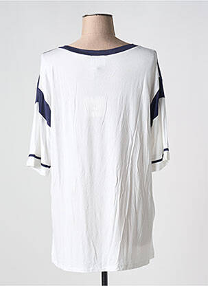 T-shirt coupe droite manches courtes blanc MARINA V femme