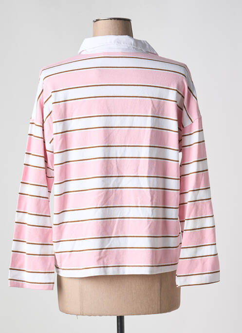 Polo rose NINETTE pour femme