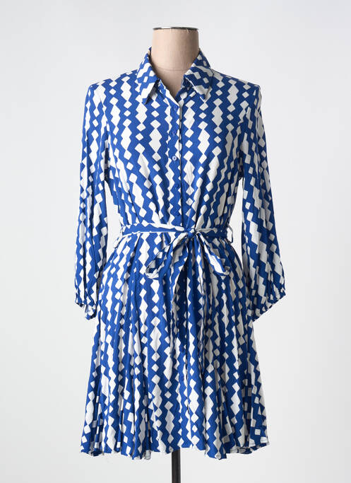 Robe courte bleu GOA pour femme