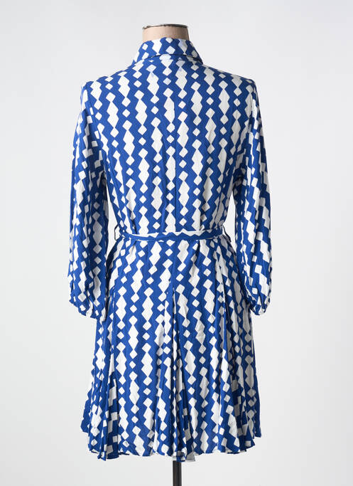 Robe courte bleu GOA pour femme