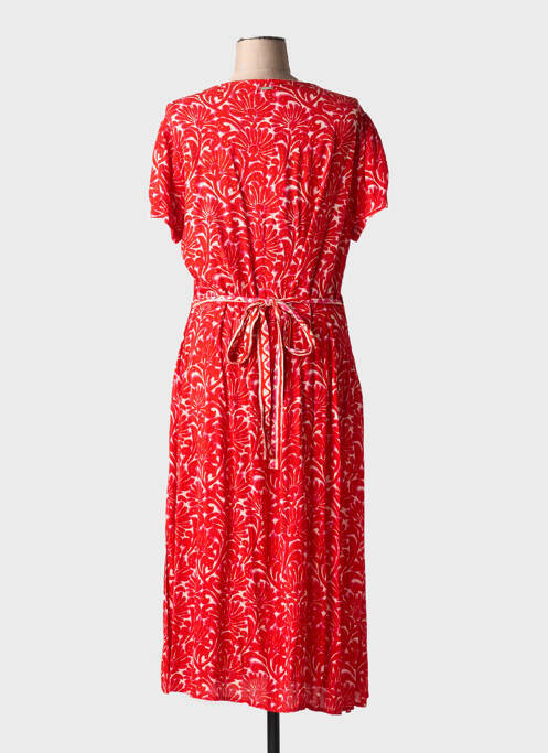 Robe mi-longue rouge AGATHE & LOUISE pour femme
