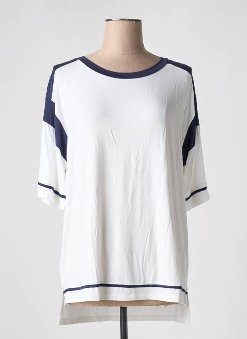 T-shirt blanc MARINA V pour femme