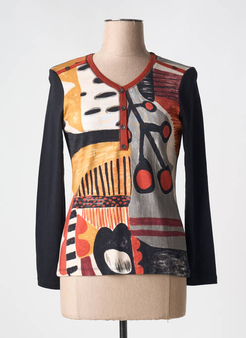 T-shirt noir KALISSON pour femme