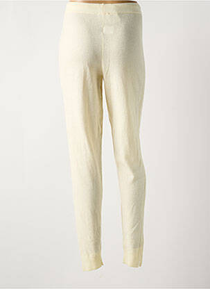 Jogging slim beige MARINA V femme