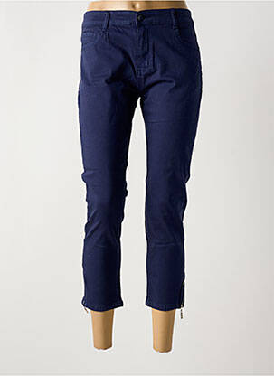 Jeans coupe slim stretch taille normale bleu KALISSON femme