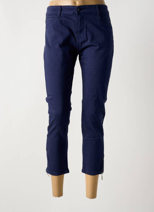 Jeans coupe slim bleu KALISSON pour femme