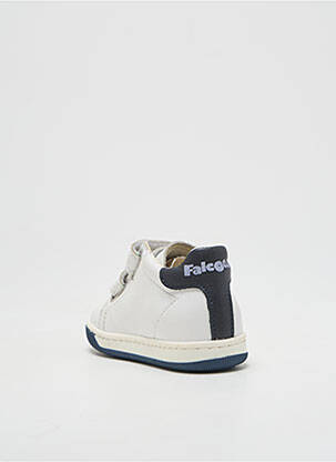 Baskets bout rond bout rond blanc FALCOTTO garçon