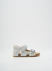 Sandales/Nu pieds argent FALCOTTO pour fille seconde vue