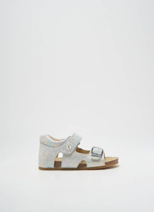 Sandales/Nu pieds argent FALCOTTO pour fille