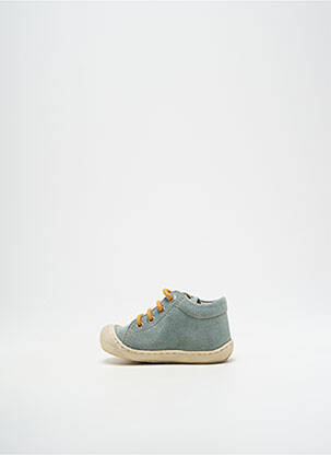 Bottillons nubuck bout rond bleu NATURINO garçon