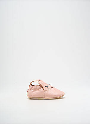 Chaussons/pantoufles bout rond bout rond rose EASY PEASY fille