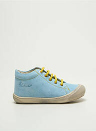 Bottillons nubuck bout rond bleu NATURINO garçon