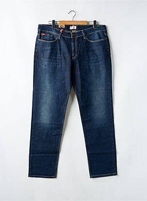 Jeans coupe droite fermeture zippée sous rabat boutonné taille normale bleu LEE COOPER homme