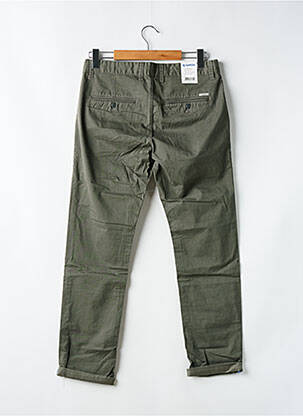 Pantalon chino poches taille normale vert GARCIA homme