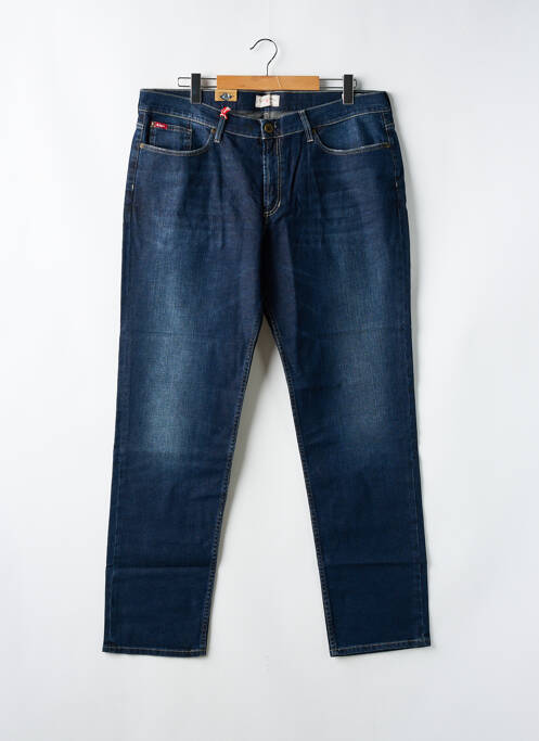 Jeans coupe droite fermeture zippée sous rabat boutonné taille normale bleu LEE COOPER homme