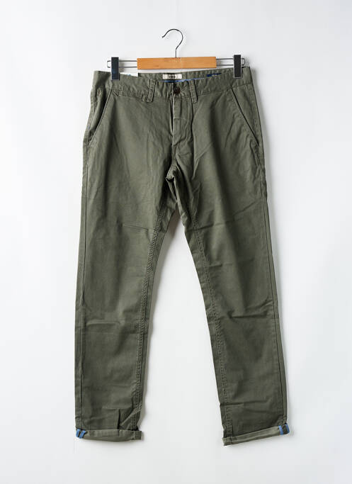 Pantalon chino vert GARCIA pour homme