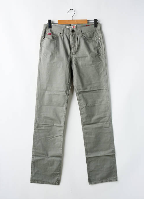Pantalon droit gris LEE COOPER pour homme
