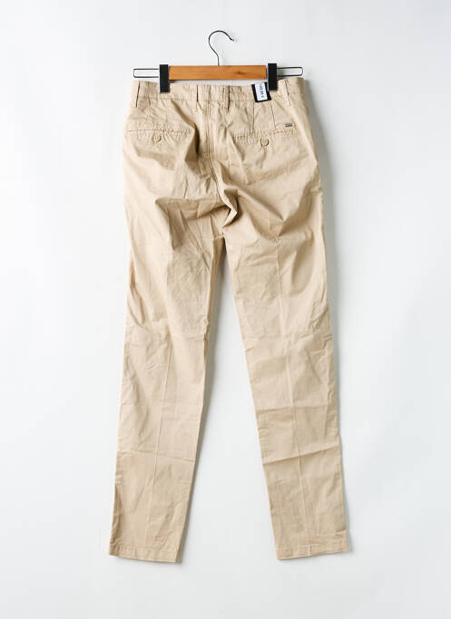Pantalon chino tissage popeline taille normale beige LIU JO homme