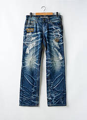 Jeans coupe droite bleu AFFLICTION pour homme seconde vue