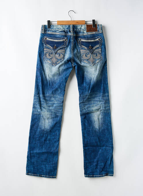 Jeans coupe droite bleu AFFLICTION homme