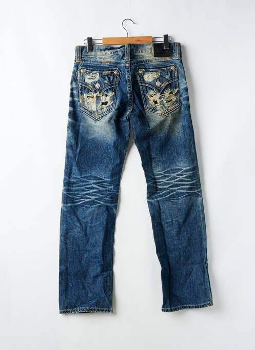 Jeans coupe droite bleu AFFLICTION homme