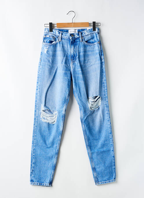 Jean coupe Mom bleu CALVIN KLEIN pour femme