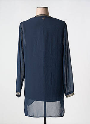 Tunique manches longues col v bleu SPORTALM femme