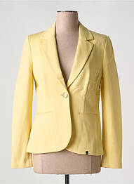 Blazer fausses poches jaune BEAUMONT femme