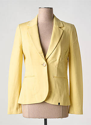 Blazer fausses poches jaune BEAUMONT femme