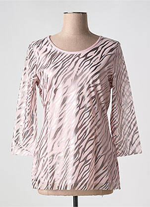 T-shirt manches 3/4 manches 3/4 rose SPORTALM femme