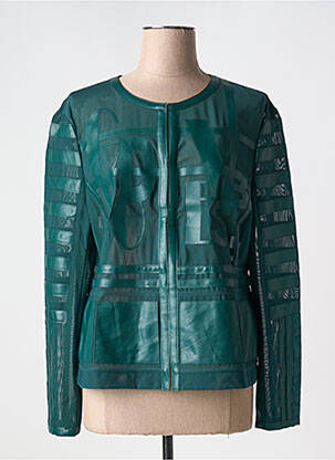Veste casual col rond vert SPORTALM femme