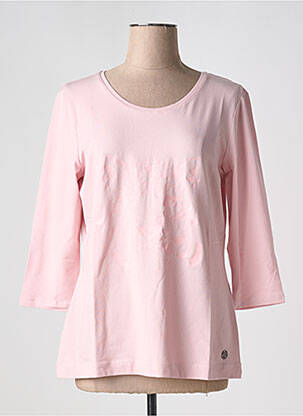 T-shirt manches 3/4 manches 3/4 rose SPORTALM femme