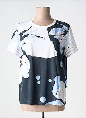 T-shirt imprimé fantaisie manches courtes bleu SPORTALM femme