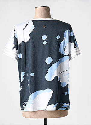 T-shirt imprimé fantaisie manches courtes bleu SPORTALM femme