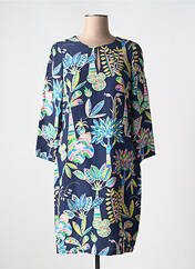 Robe mi-longue bleu VILAGALLO pour femme seconde vue