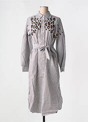 Robe mi-longue gris BEAUMONT pour femme seconde vue