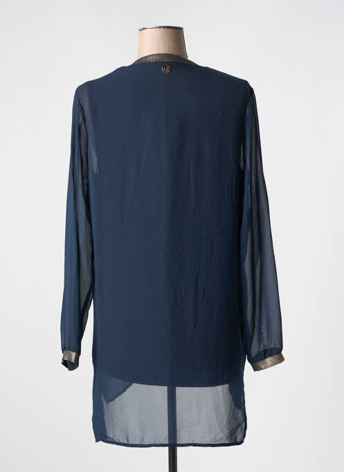 Tunique manches longues col v bleu SPORTALM femme