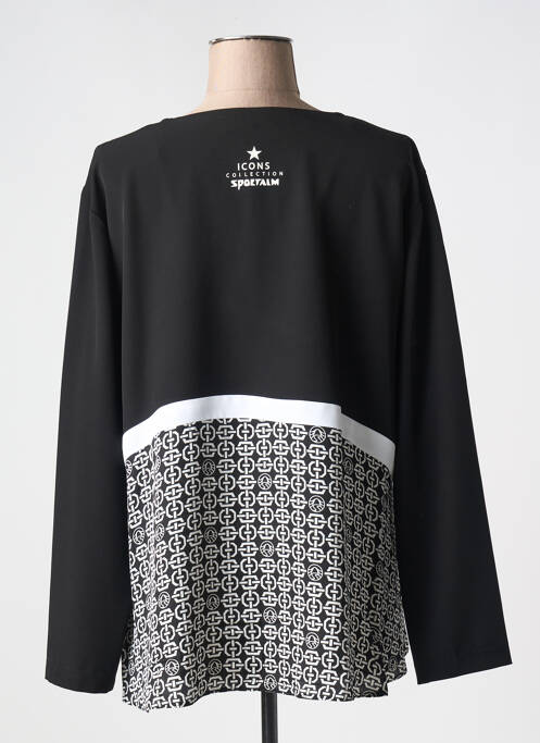 T-shirt manches longues manches longues noir SPORTALM femme