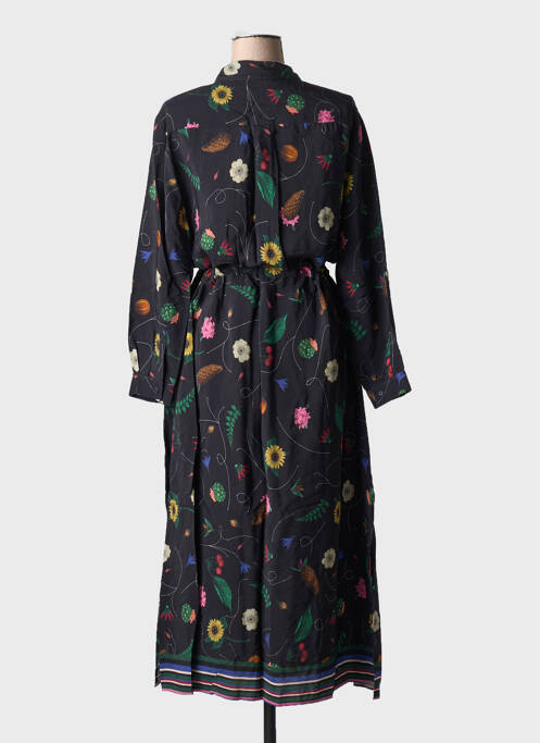 Robe longue noir VILAGALLO pour femme