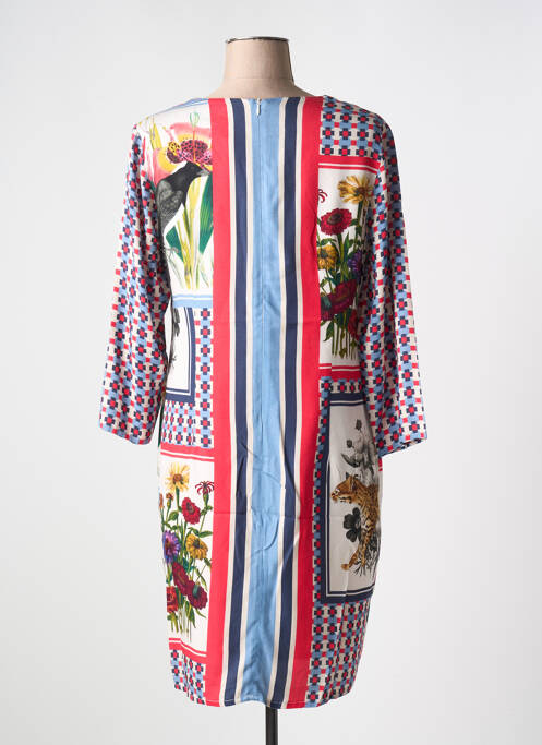 Robe mi-longue blanc VILAGALLO pour femme