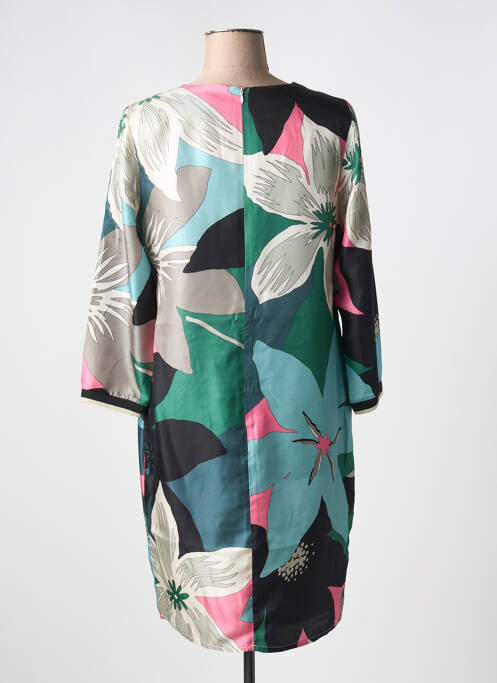 Robe mi-longue vert VILAGALLO pour femme