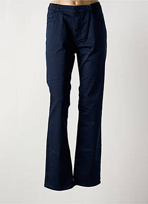 Pantalon slim taille élastique taille normale bleu PARA MI femme